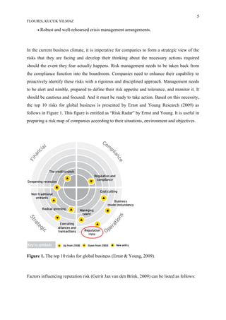 Reputation Risk Management Pdf The management of reputation risk and airline sustainability | PDF