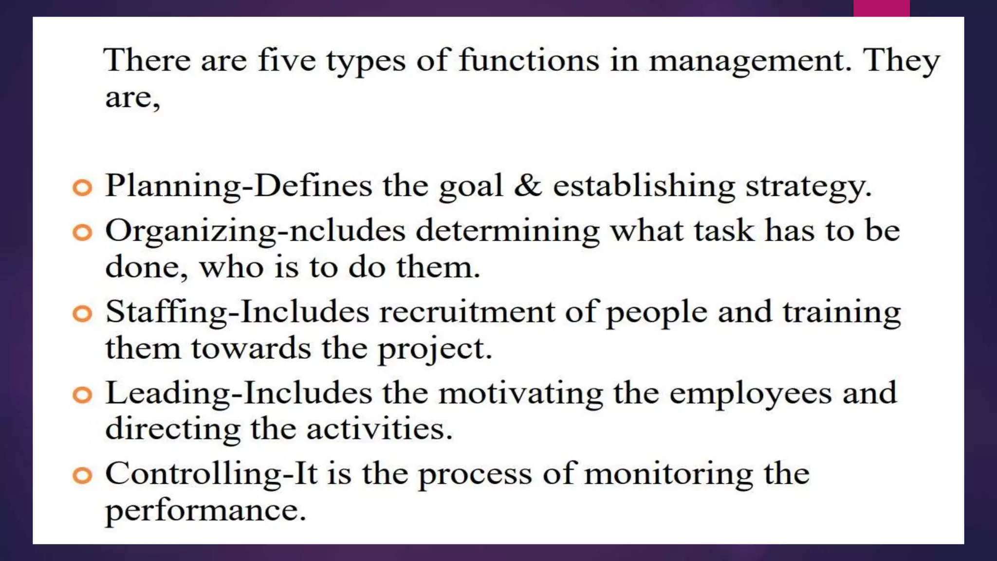 The functions, roles and skills of a Manager | PPTX