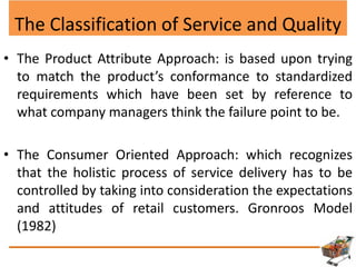 The Management of Service & Quality | PDF