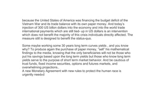 The Manipulation Continues