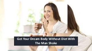 Get Your Dream Body Without Diet With
The Man Shake
 