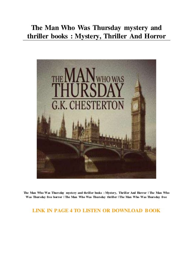 thursday mystery