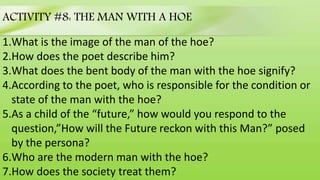 the man with the hoe full poem