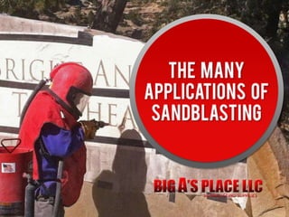 Sandblasting is one of the most efficient
ways to clean and prepare surfaces.
Woodworkers, machinists, auto
mechanics, and...