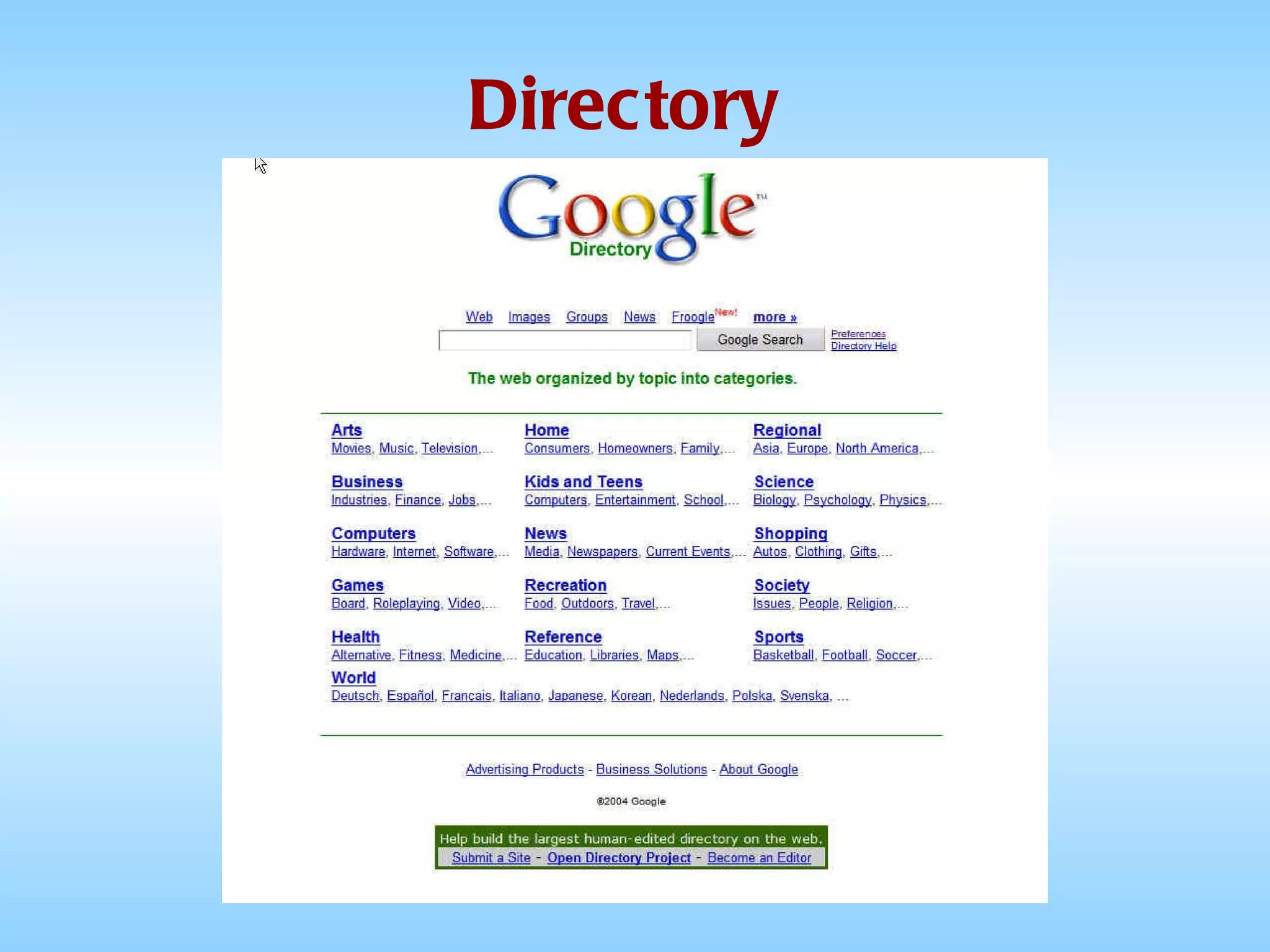 Directory 
