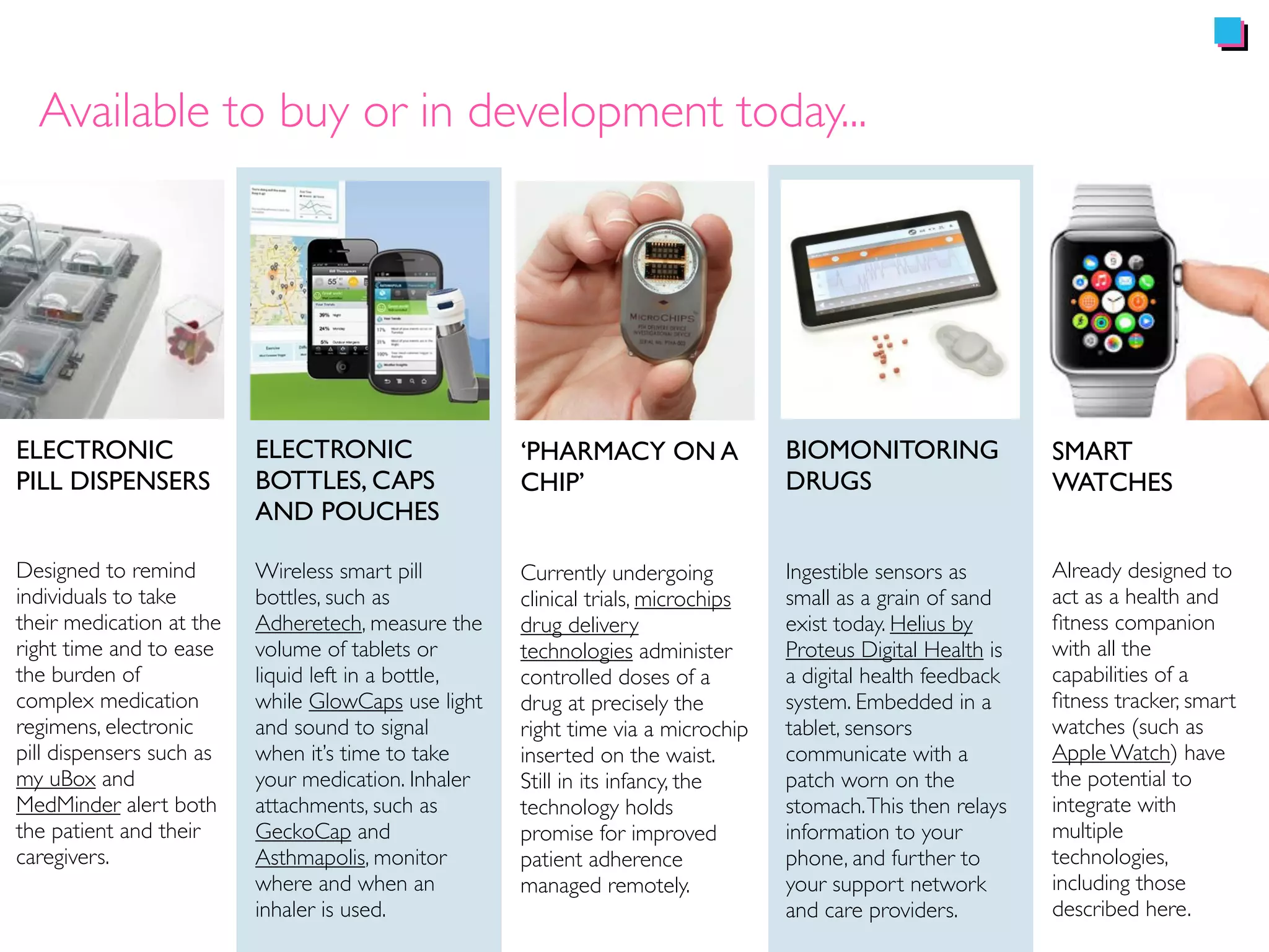 “Have I taken my medication?” 
Day 304: New Meds by kizzzbeth on Flickr https://flic.kr/p/bCBGFk Inyección de insulina by Sari Dennise on Flick https://flic.kr/p/7LNKnN; Lifeblood by Andrew Butitta on Flickr https://flic.kr/p/6g5zCD; Pills by David K on 
Flickr https://flic.kr/p/5Ya3x; By Alex on Flickr https://flic.kr/p/84G5UR; Pudge with his inhaler by Thomas Widmann on Flickr https://flic.kr/p/NiwcR 
 