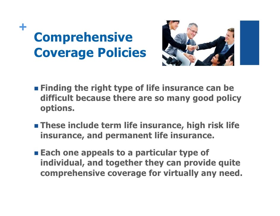 The many life insurance options: Term Life Insurance and More