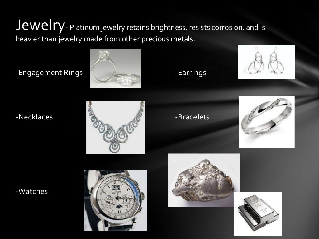 The many uses of platinum