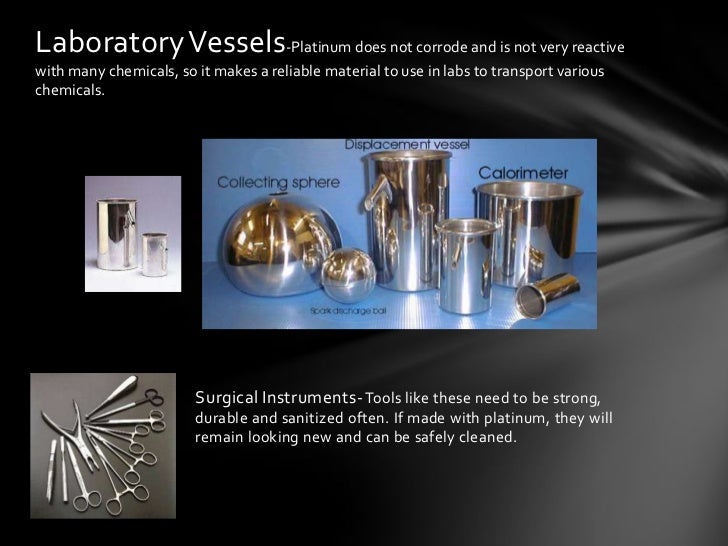 The many uses of platinum