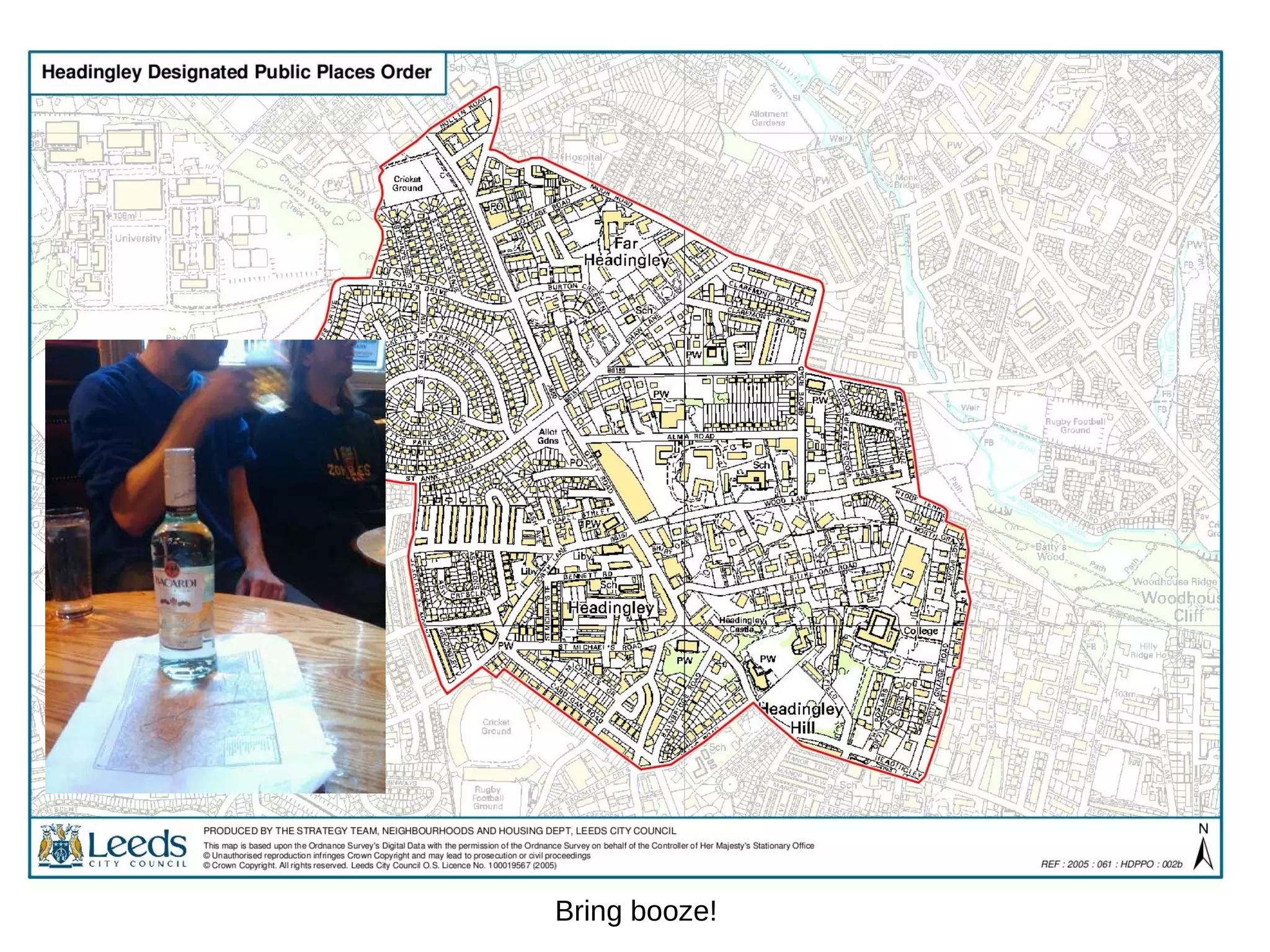 Beating the bounds
Bring booze!
 