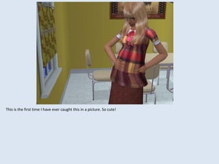 This is the first time I have ever caught this in a picture. So cute!
 