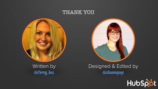 THANK YOU.

Written by
@Corey_bos

Designed & Edited by
@shannopop

 