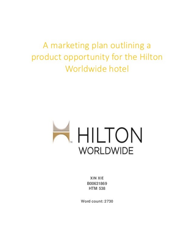 hilton hotel business plan