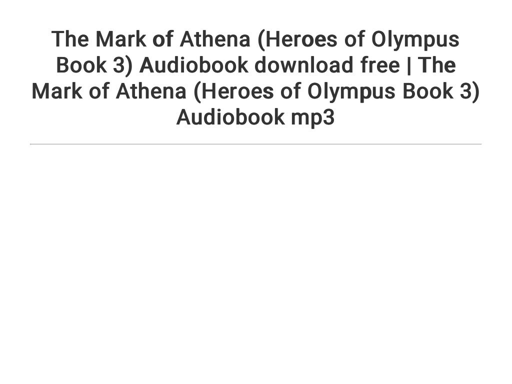 the mark of athena audiobook the mark of athena audiobook