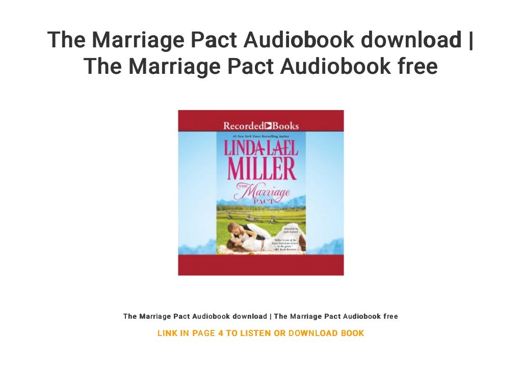 The Marriage Pact Audiobook download The Marriage Pact Audiobook free