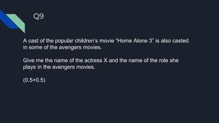 guess the marvel actor quiz