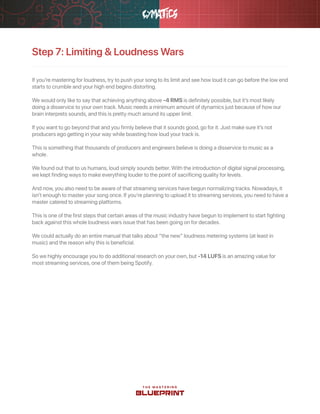 The mastering blueprint | PDF | Free Download