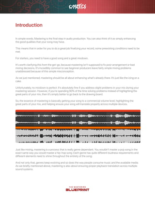 The mastering blueprint | PDF