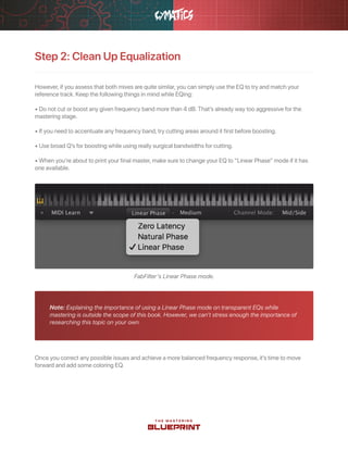 The mastering blueprint | PDF