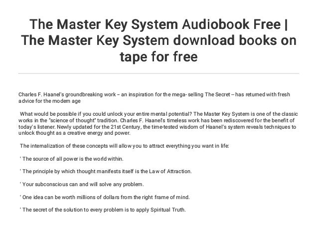 master key system download master key system download