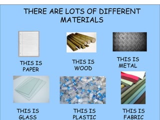 The materials power point | PPT