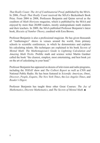 Collberts Math The mathematics of games and puzzles from cards to sudoku | PDF