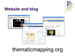 Website and blog thematicmapping.org 