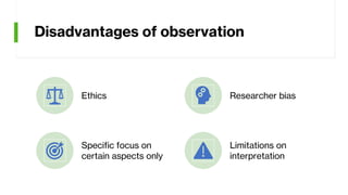 Thematic analysis: Observational Data