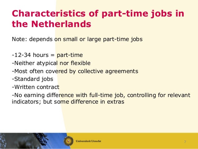 Part time job advantages and disadvantages essay