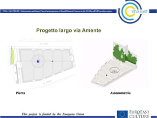 Progetto largo via Amente




Pianta                               Assonometria
 
