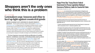 Shoppers aren’t the only ones
who think this is a problem
111
 