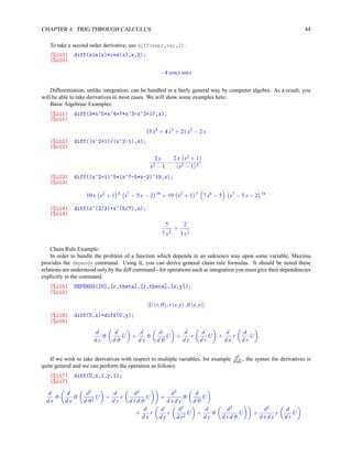 The maxima book | PDF
