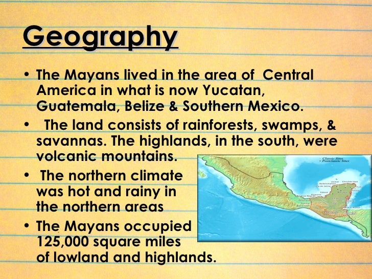The Mayan Culture