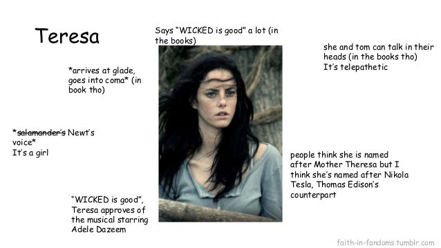 The Maze Runner Character Guide