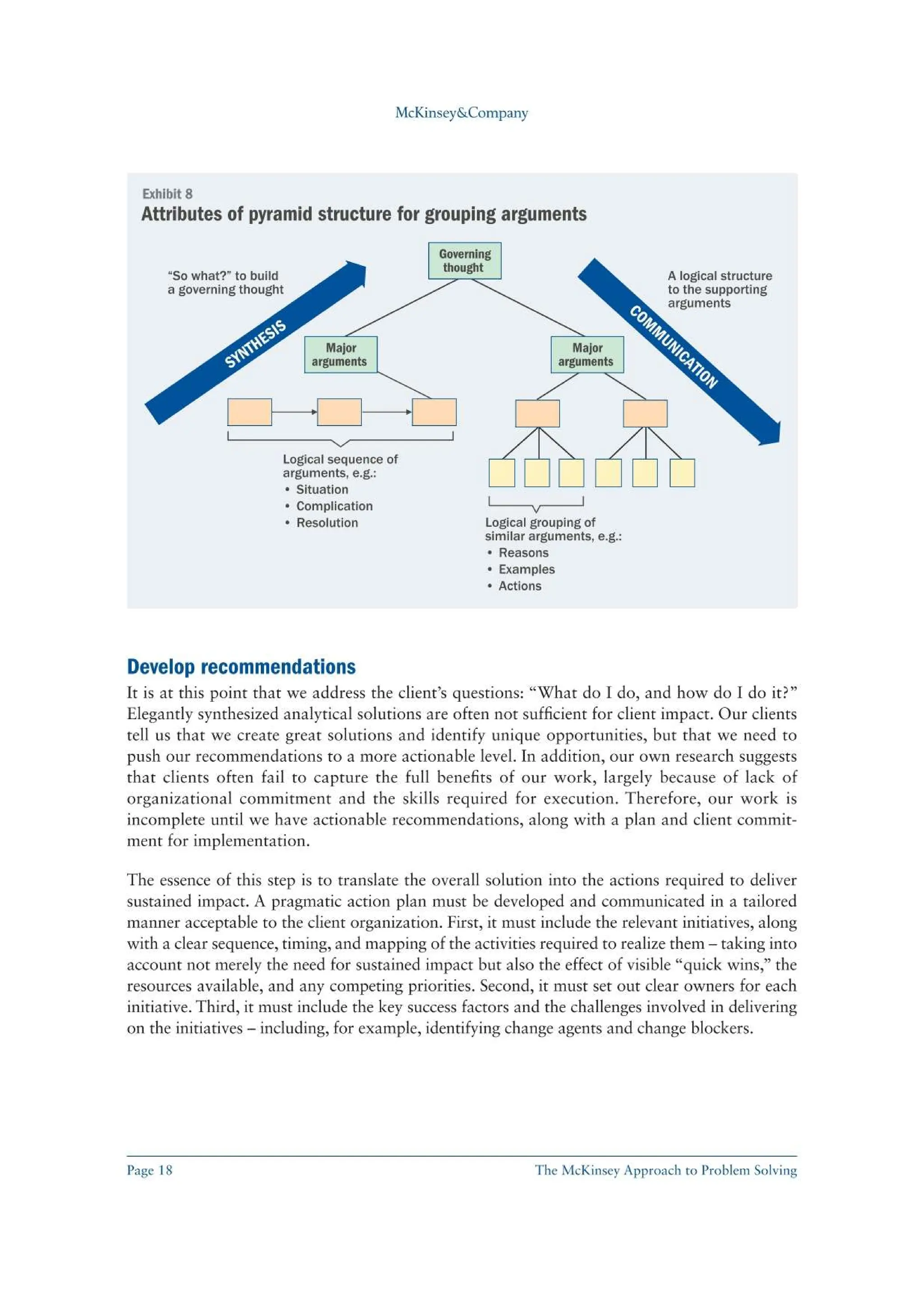 The McKinsey Approach to Problem Solving