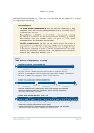 The McKinsey Approach to Problem Solving | PDF