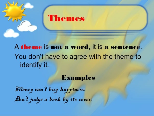 the word theme
