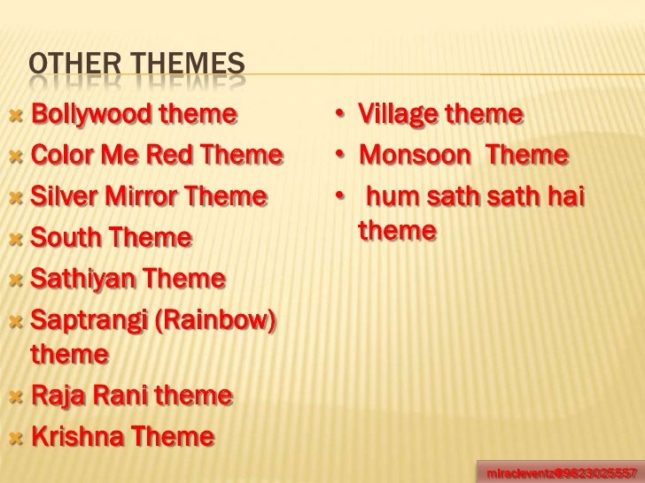 How to Designe Wedding and Sangeet Theme
