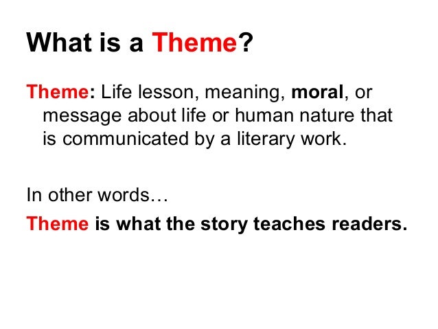 Theme vs. Morals of a Story - pdfsdocnts.x.fc2.com
