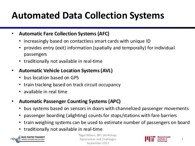 automatic data collection