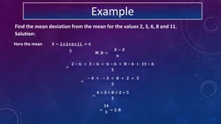 The Mean Deviation.pptx | Physics | Science