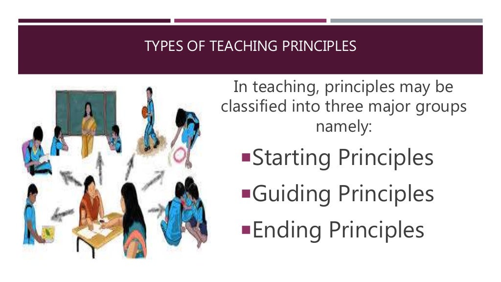 Teaching The Un Principles : The PRINCIPLES of LEARNING – WRQQSW