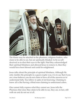 The Meaning of John 9 | PDF