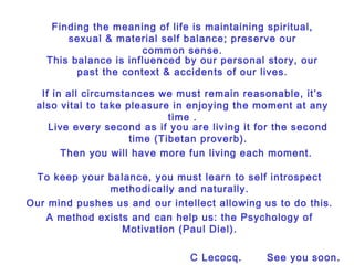 The meaning of life | PPT