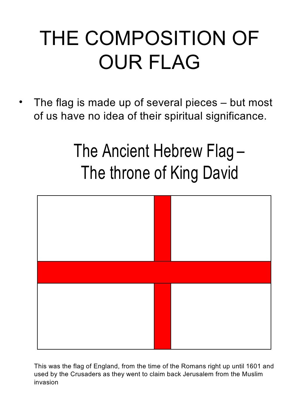 The Meaning Of Our Flag