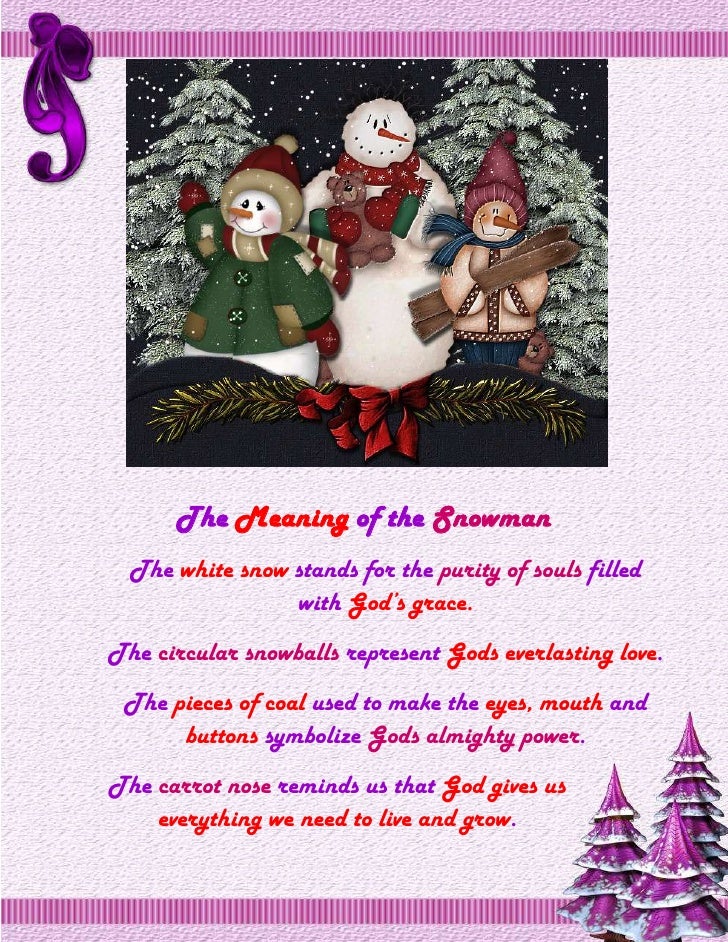 The Meaning Of The Snowman