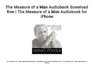the measure of a man book
