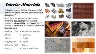 Theme Based Interior Design with Interior Materials & Finishes.pptx