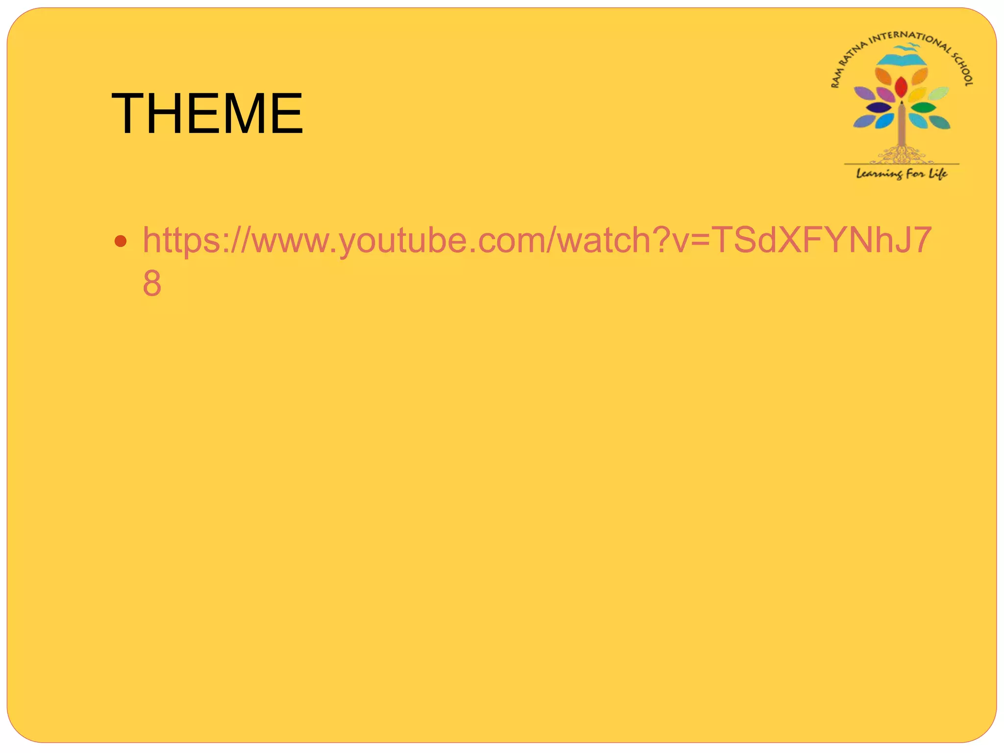 Theme based learning | PPT
