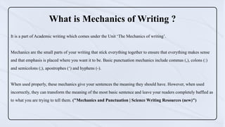 _The Mechanics of Writing _ Spelling, Punctuation and Formatting.pdf
